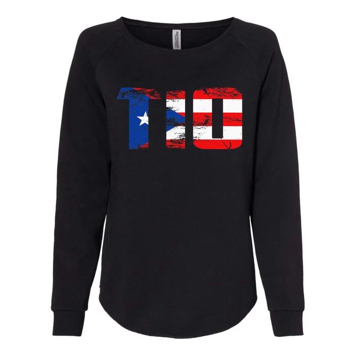 Tio Puerto Rico Flag Pride Fathers Day Puerto Rican Men Womens California Wash Sweatshirt