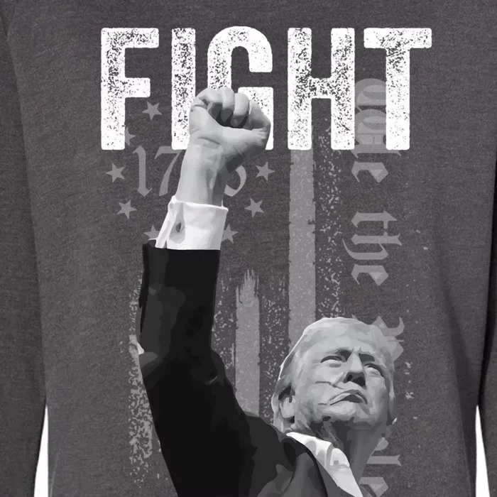 Trump Pennsylvania Rally Fight! Womens California Wash Sweatshirt