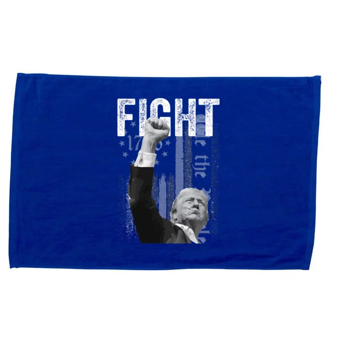 Trump Pennsylvania Rally Fight! Microfiber Hand Towel