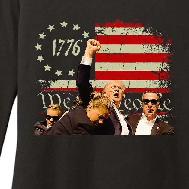 Trump Pa Rally Pennsylvania Rally Trump 2024 Womens CVC Long Sleeve Shirt