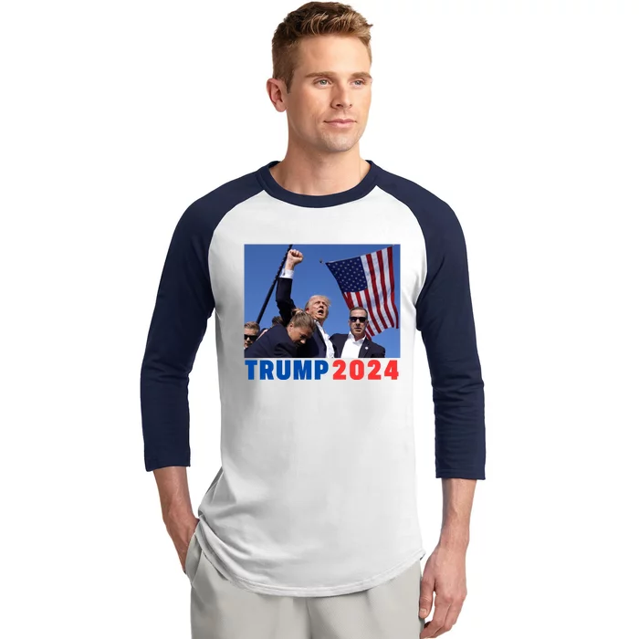 Trump Pa Rally Pennsylvania Rally Trump 2024 Baseball Sleeve Shirt