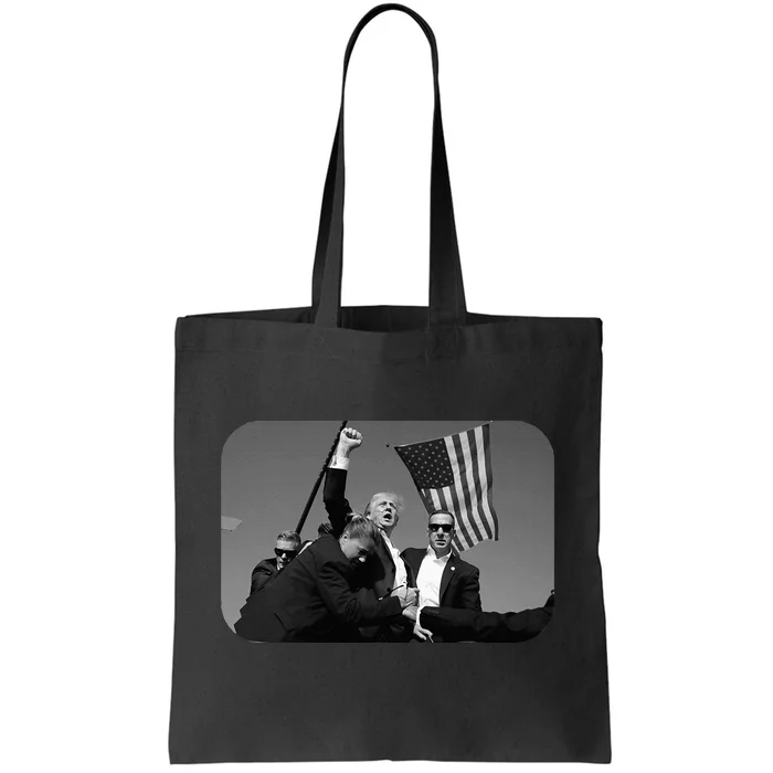 Trump Pennsylvania Rally Shooting Tote Bag