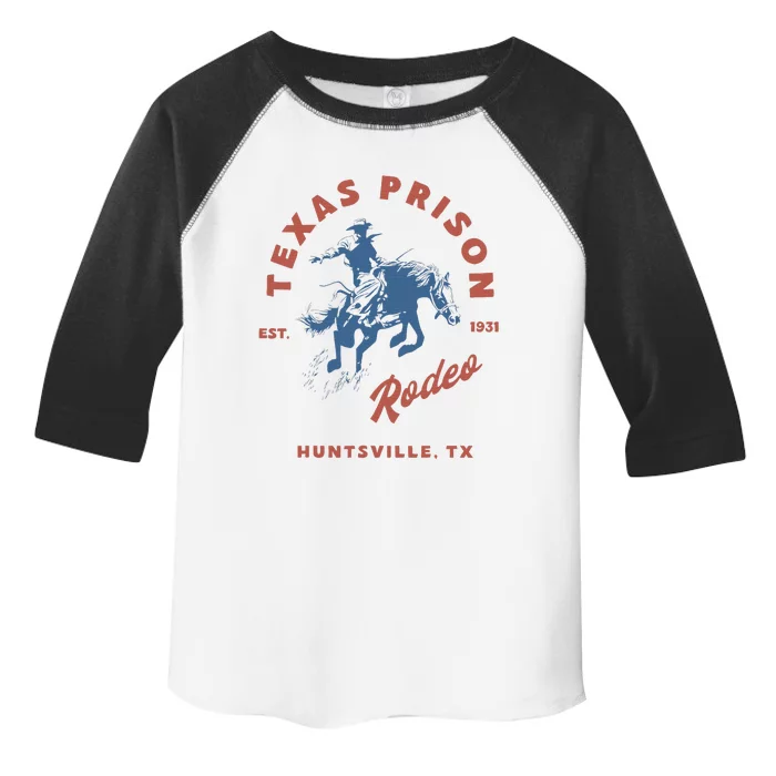 Texas Prison Rodeo Cowboy Western Toddler Fine Jersey T-Shirt