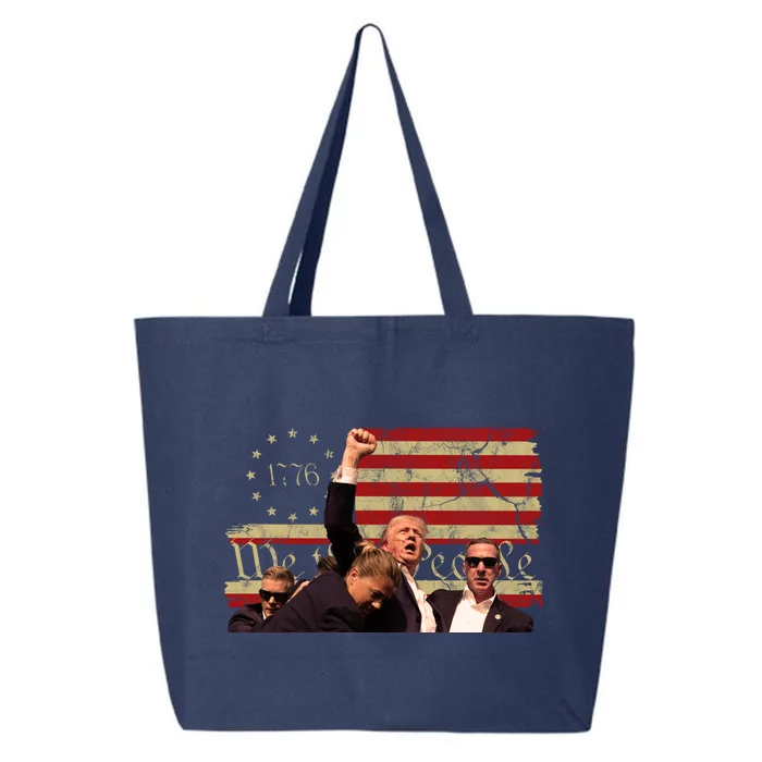 Trump Pa Rally Pennsylvania 2024 Vintage Political 25L Jumbo Tote