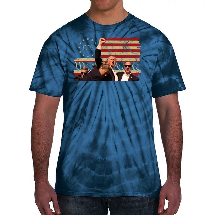 Trump Pa Rally Pennsylvania 2024 Vintage Political Tie-Dye T-Shirt