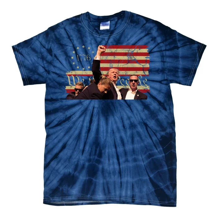 Trump Pa Rally Pennsylvania 2024 Vintage Political Tie-Dye T-Shirt