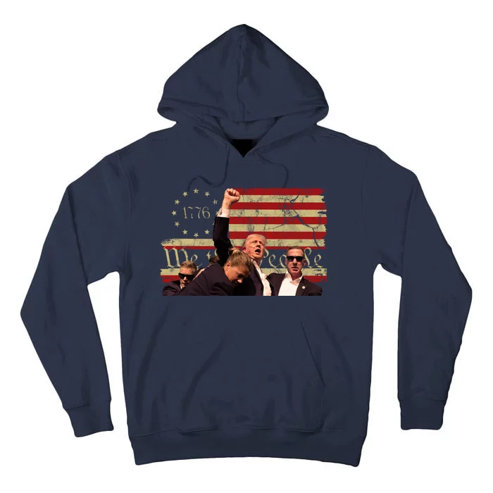 Trump Pa Rally Pennsylvania 2024 Vintage Political Tall Hoodie