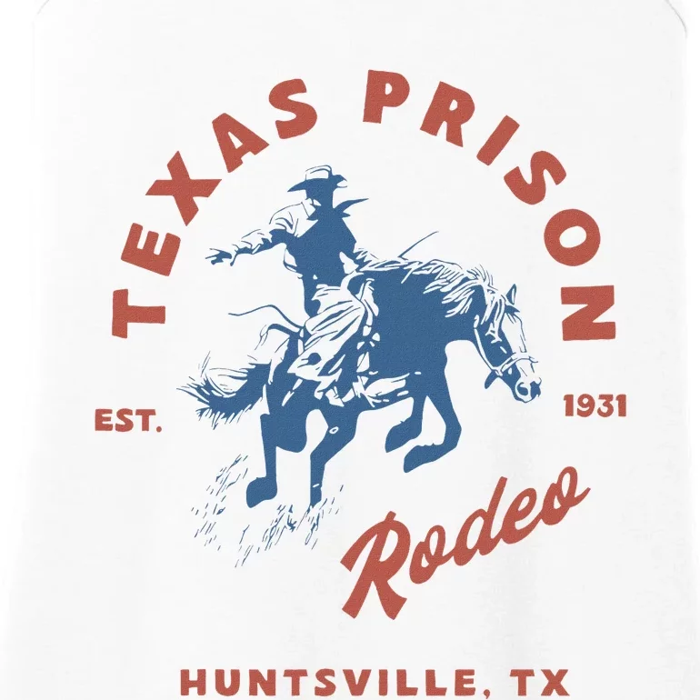 Texas Prison Rodeo Cowboy Western Ladies Essential Tank