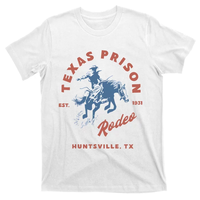 Texas Prison Rodeo Cowboy Western T-Shirt