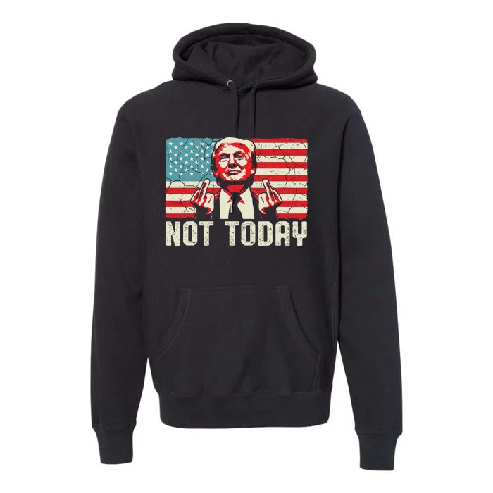 Trump Pennsylvania Rally Attempted Ear 2024 Design Premium Hoodie