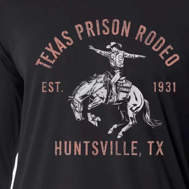 Texas Prison Rodeo Huntsville Est 1931 Cooling Performance Long Sleeve Crew