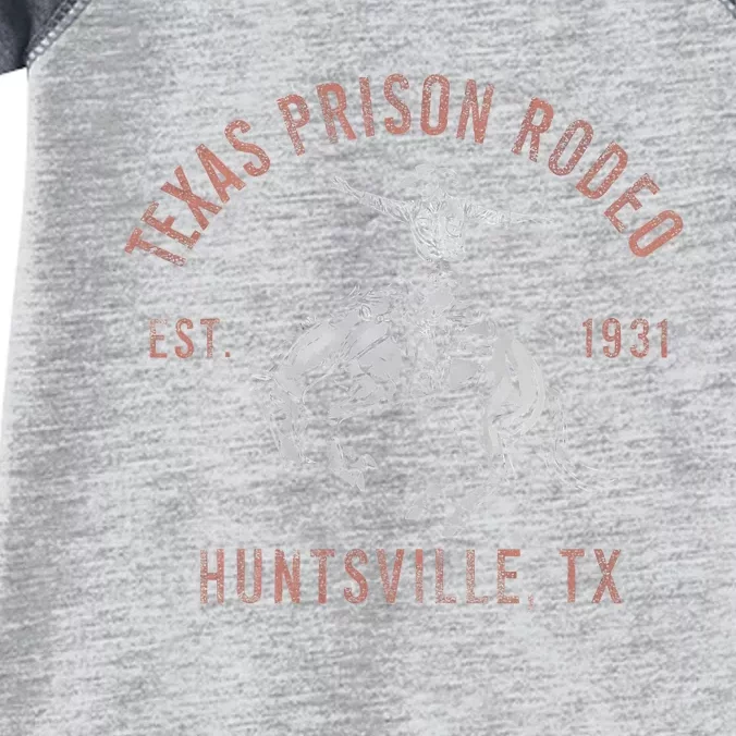 Texas Prison Rodeo Huntsville Est 1931 Infant Baby Jersey Bodysuit