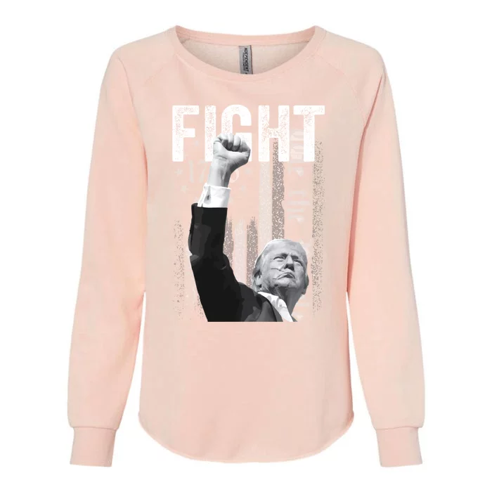 Trump Pennsylvania Rally Fight! Gift Womens California Wash Sweatshirt