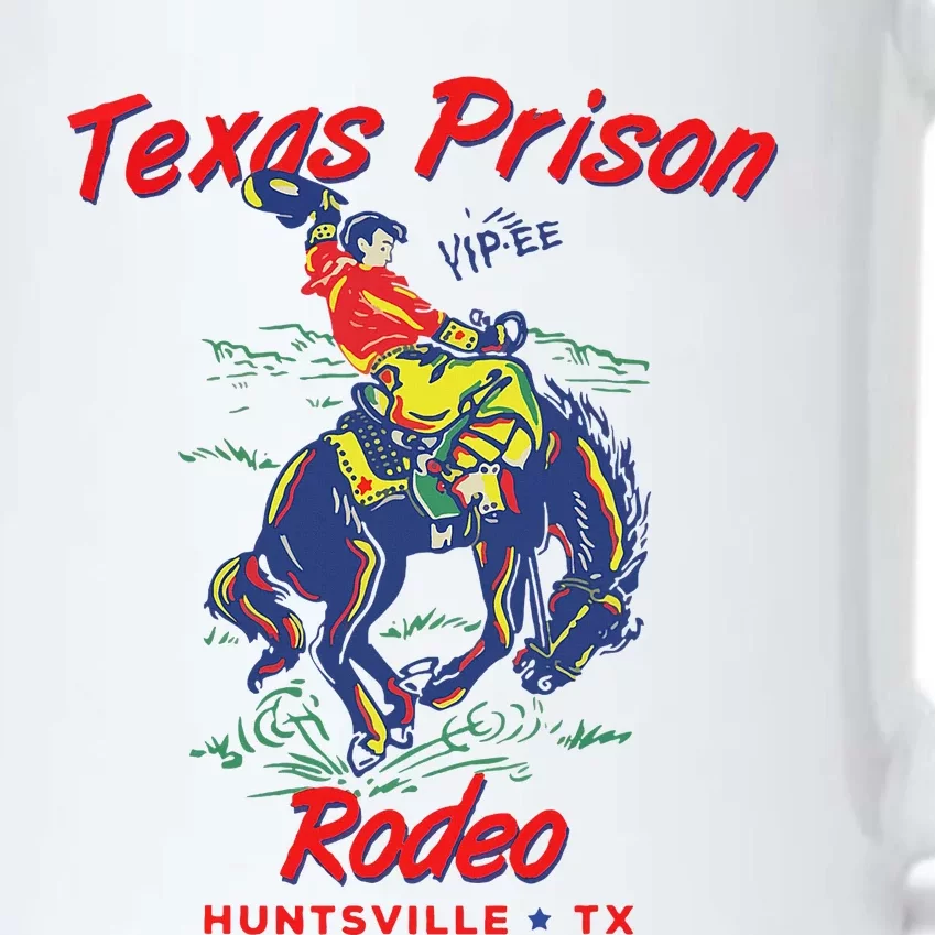 Texas Prison Rodeo  Western Cowboy Black Color Changing Mug