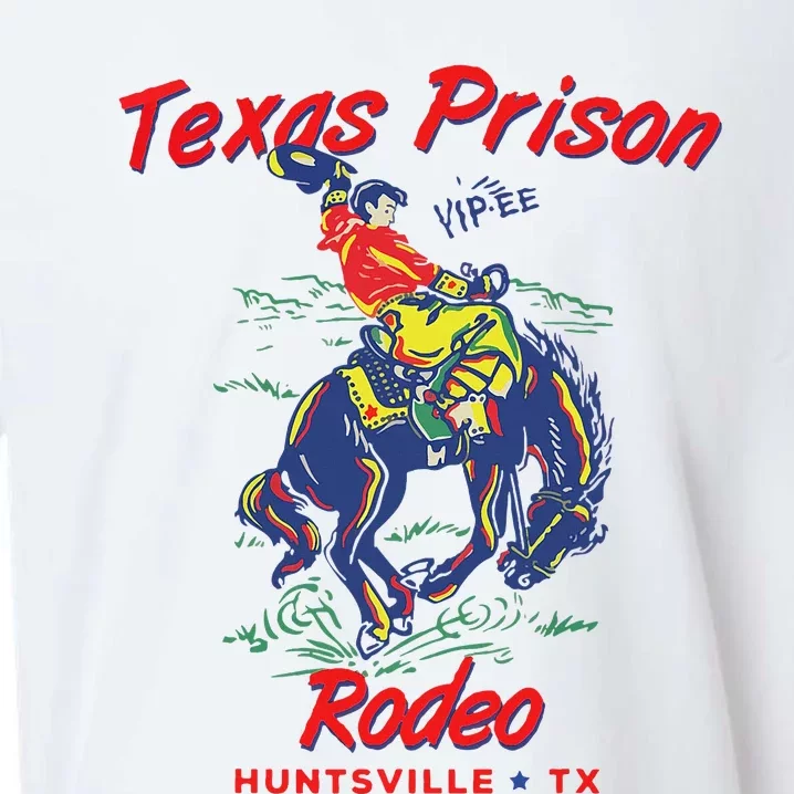 Texas Prison Rodeo  Western Cowboy Sueded Cloud Jersey T-Shirt