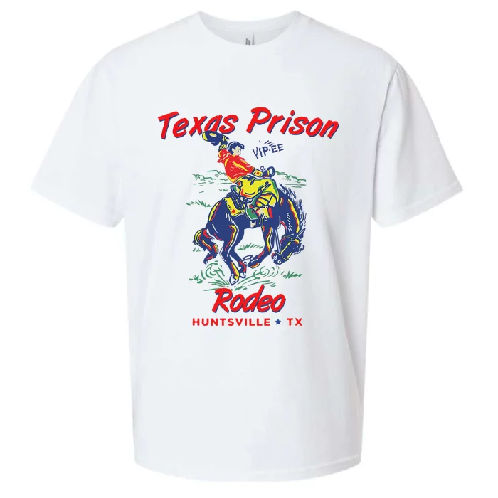 Texas Prison Rodeo  Western Cowboy Sueded Cloud Jersey T-Shirt