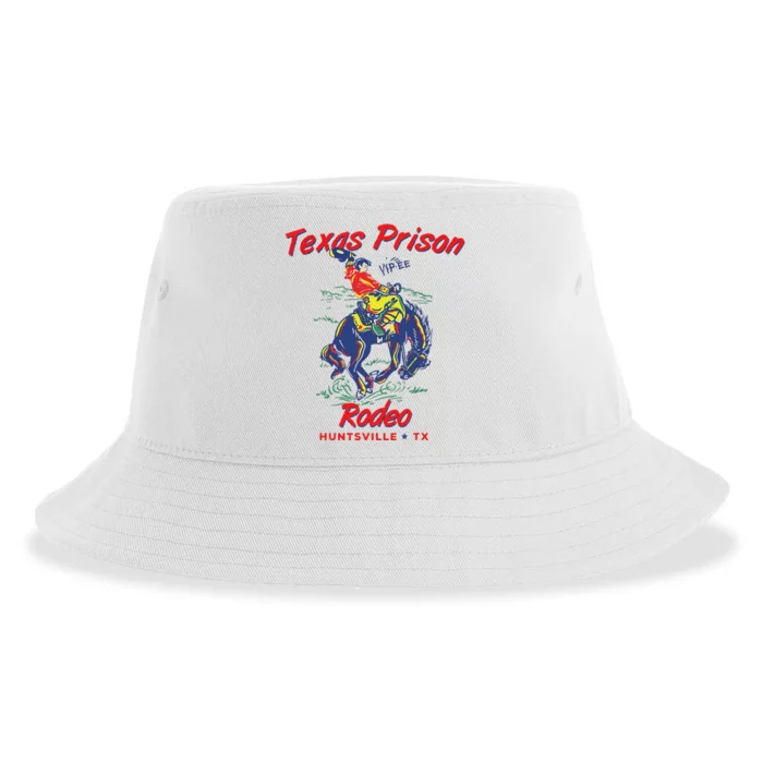 Texas Prison Rodeo  Western Cowboy Sustainable Bucket Hat