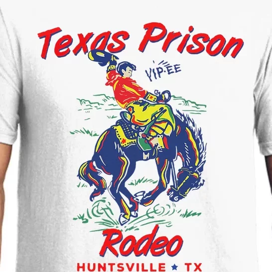 Texas Prison Rodeo  Western Cowboy Pajama Set