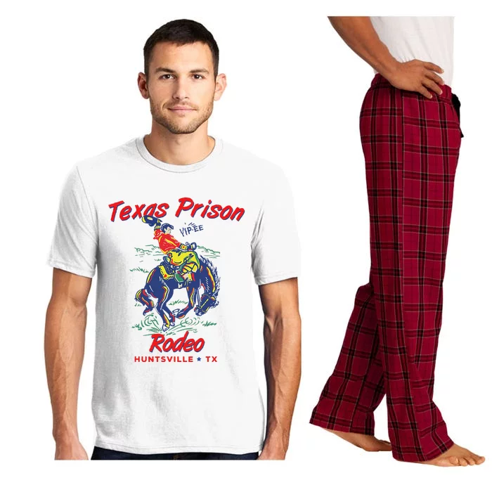 Texas Prison Rodeo  Western Cowboy Pajama Set