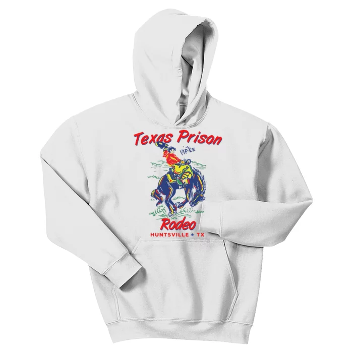 Texas Prison Rodeo  Western Cowboy Kids Hoodie