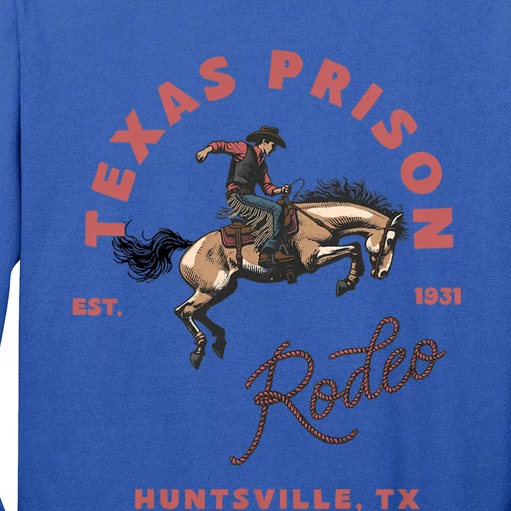 Texas Prison Rodeo Cowboy Western Long Sleeve Shirt