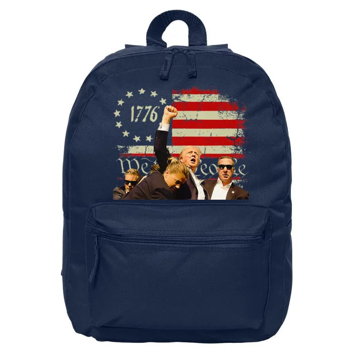 Trump Pa Rally Pennsylvania Rally Trump 2024 16 in Basic Backpack