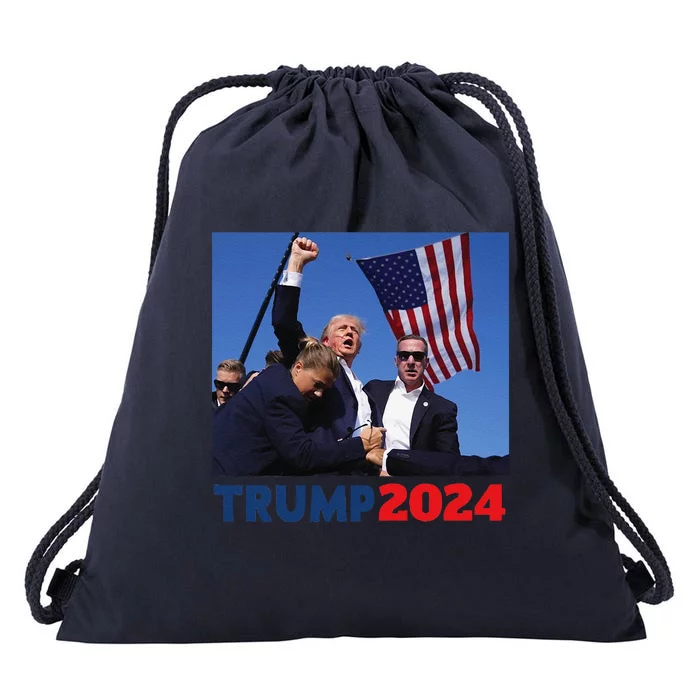 Trump Pa Rally Pennsylvania Rally Trump 2024 Drawstring Bag