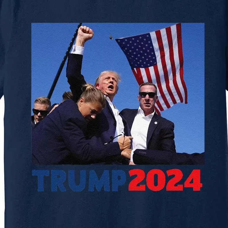 Trump Pa Rally Pennsylvania Rally Trump 2024 Premium T-Shirt