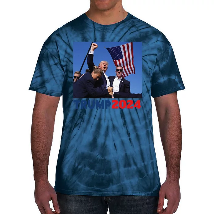 Trump Pa Rally Pennsylvania Rally Trump 2024 Tie-Dye T-Shirt