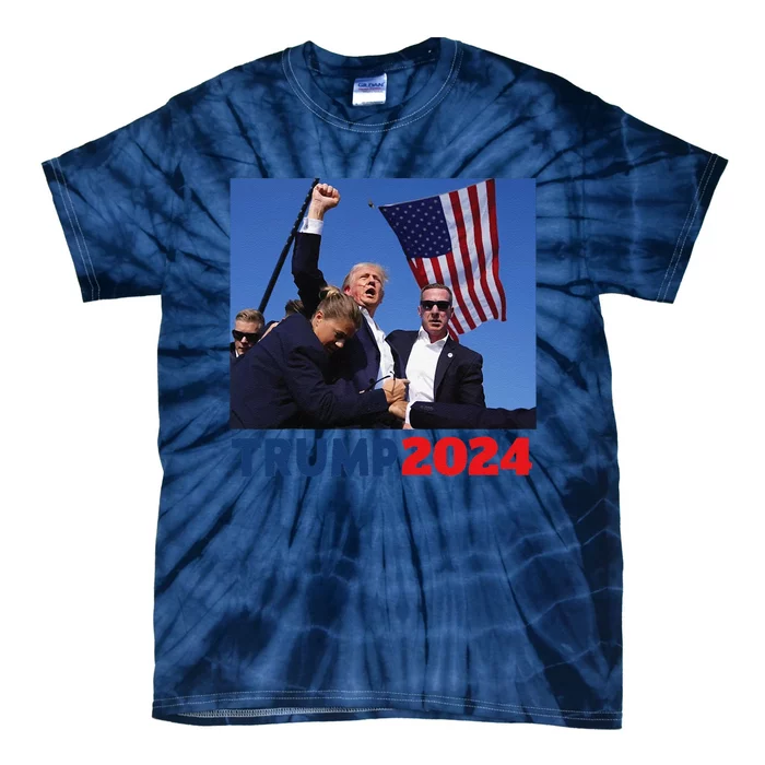 Trump Pa Rally Pennsylvania Rally Trump 2024 Tie-Dye T-Shirt