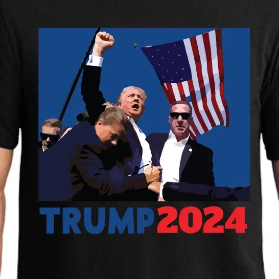 Trump Pa Rally Pennsylvania Rally Trump 2024 Pajama Set