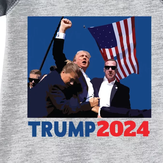 Trump Pa Rally Pennsylvania Rally Trump 2024 Infant Baby Jersey Bodysuit