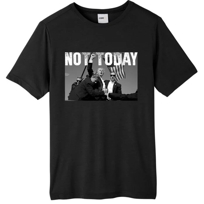 Trump Pennsylvania Rally Shooting Not Today ChromaSoft Performance T-Shirt