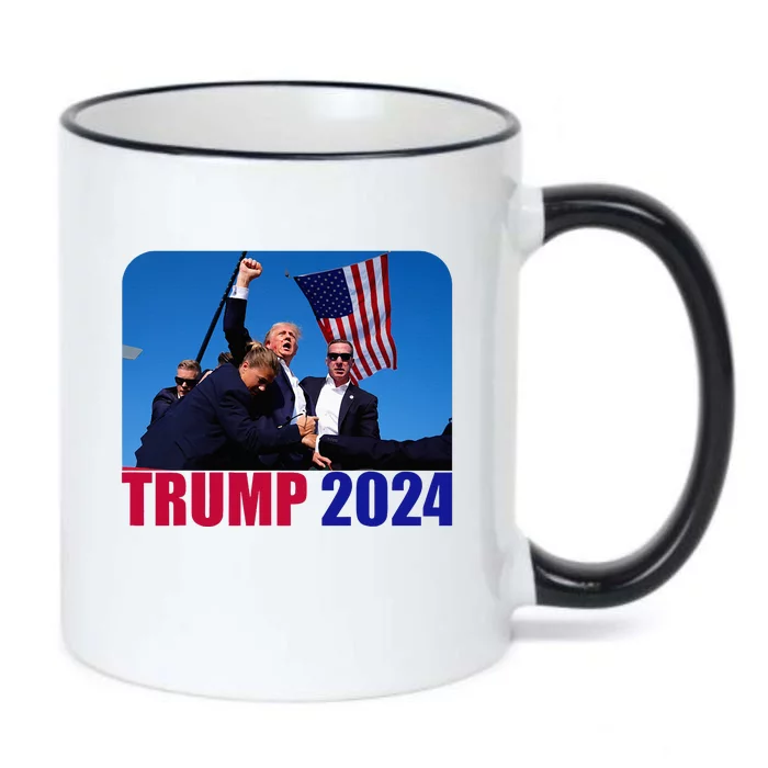 Trump Pennsylvania Rally Shooting Not Today Black Color Changing Mug