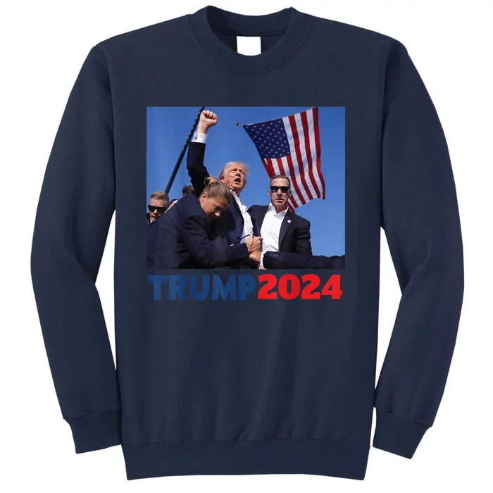 Trump Pa Rally Pennsylvania Rally Trump 2024 Tall Sweatshirt