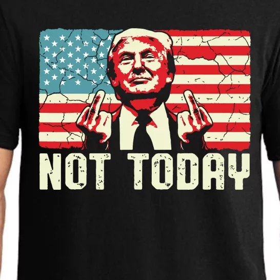 Trump Pennsylvania Rally Shooting Not Today Pajama Set