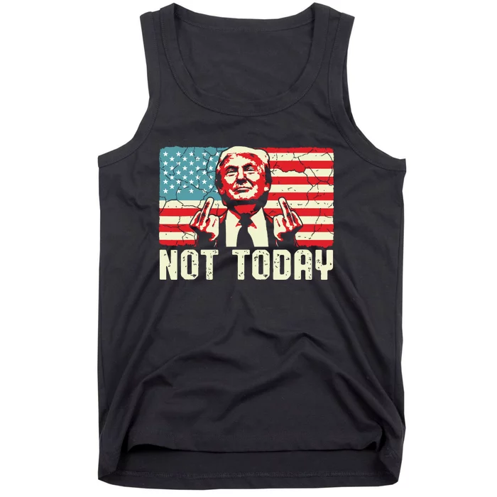 Trump Pennsylvania Rally Shooting Not Today Tank Top