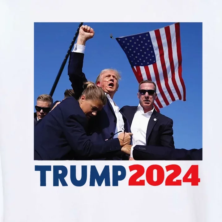 Trump Pa Rally Pennsylvania Rally Trump 2024 Garment-Dyed Sweatshirt