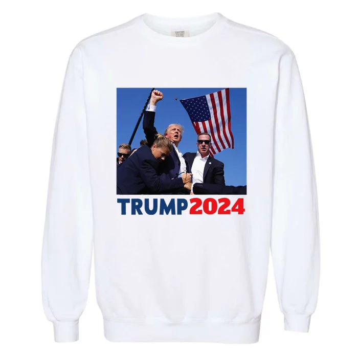 Trump Pa Rally Pennsylvania Rally Trump 2024 Garment-Dyed Sweatshirt