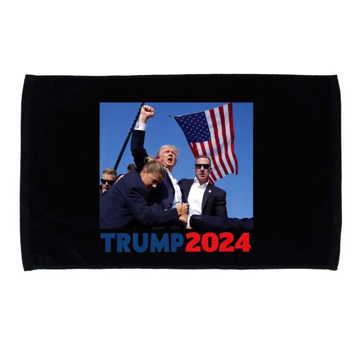 Trump Pa Rally Pennsylvania Rally Trump 2024 Microfiber Hand Towel