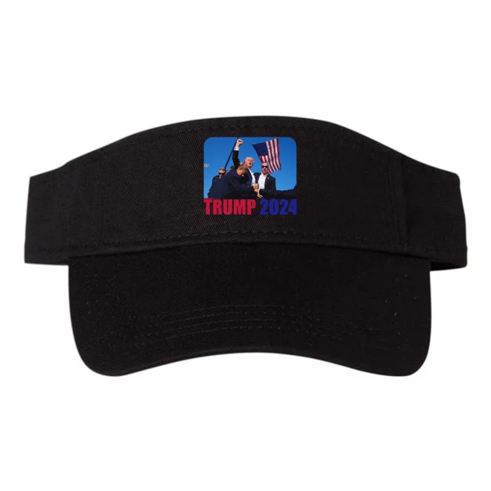 Trump Pennsylvania Rally Shooting Bold Design Valucap Bio-Washed Visor