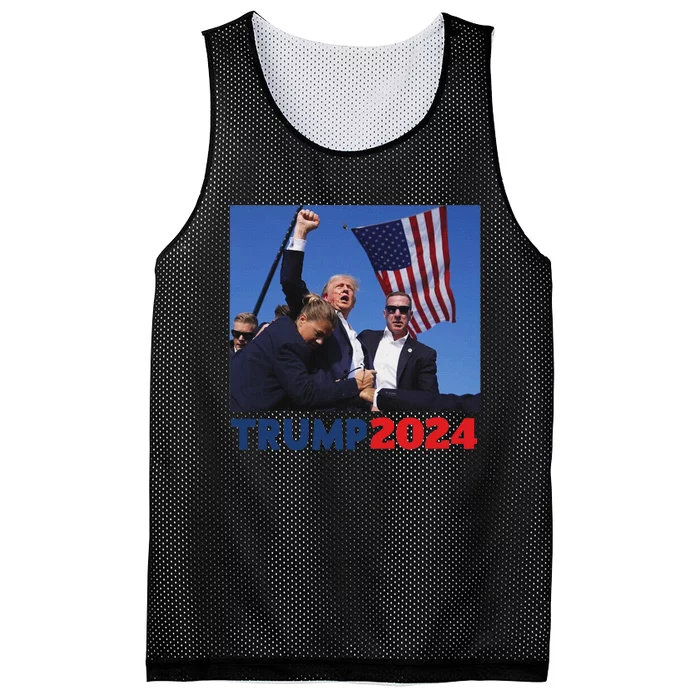 Trump Pa Rally 2024 Bold Election Design Mesh Reversible Basketball Jersey Tank