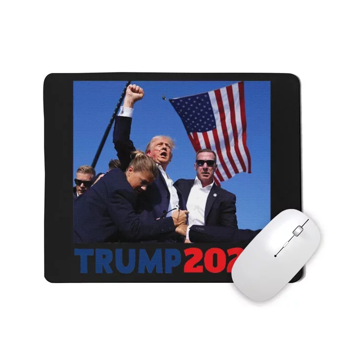 Trump Pa Rally 2024 Bold Election Design Mousepad