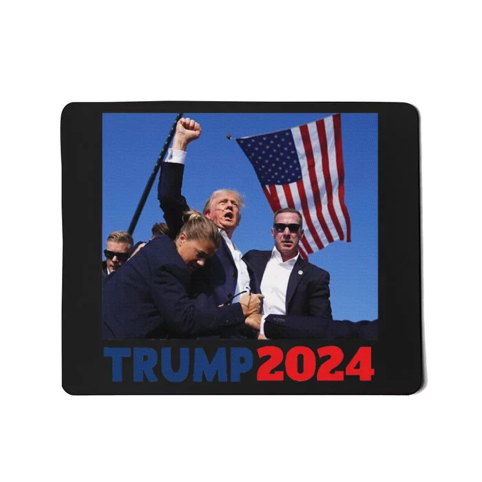 Trump Pa Rally 2024 Bold Election Design Mousepad