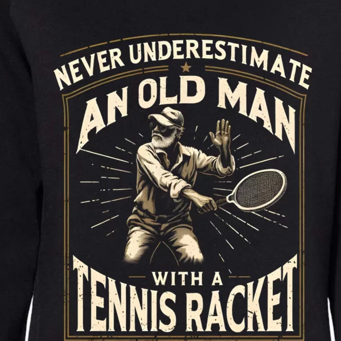 Tennis Player Racket Sport FatherS Day Tennis Lovers Great Gift Womens California Wash Sweatshirt