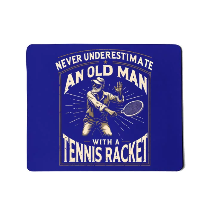 Tennis Player Racket Sport FatherS Day Tennis Lovers Great Gift Mousepad