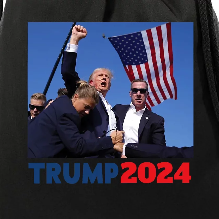 Trump Pa Rally Pennsylvania Rally Trump 2024 Drawstring Bag