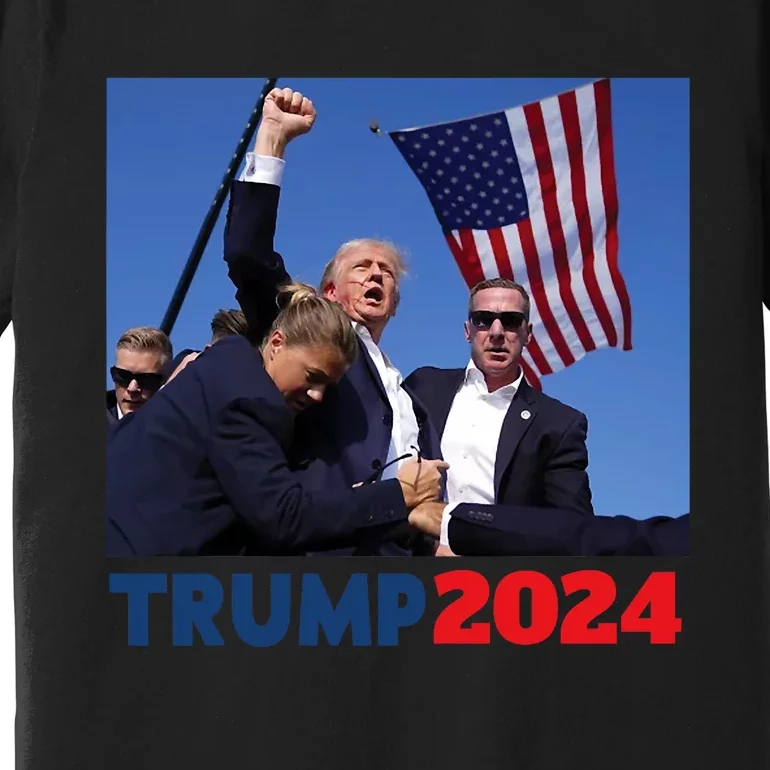 Trump Pa Rally Pennsylvania Rally Trump 2024 Premium T-Shirt