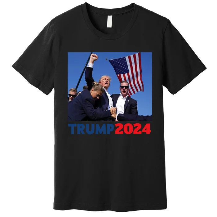 Trump Pa Rally Pennsylvania Rally Trump 2024 Premium T-Shirt