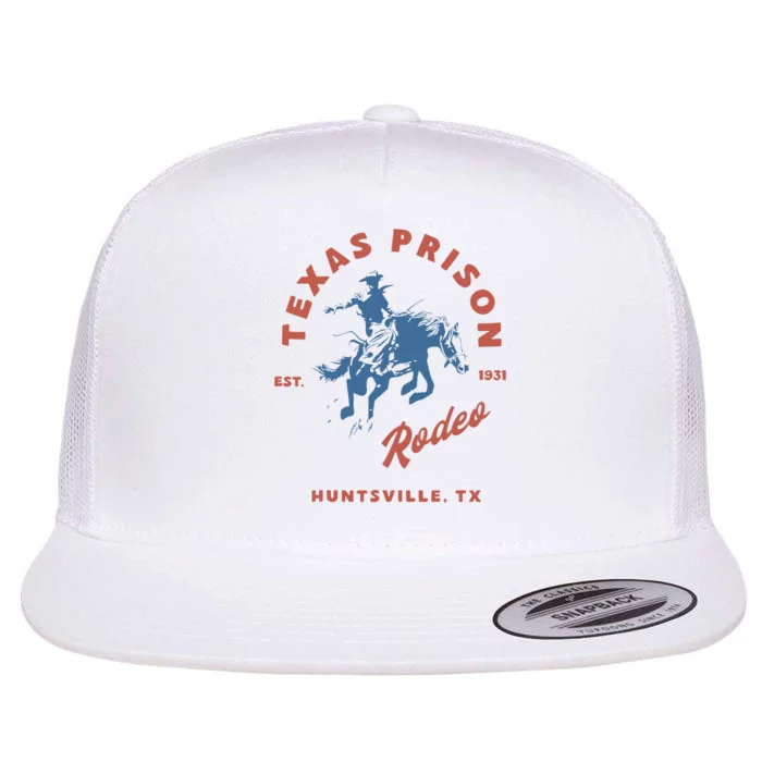 Texas Prison Rodeo Flat Bill Trucker Hat